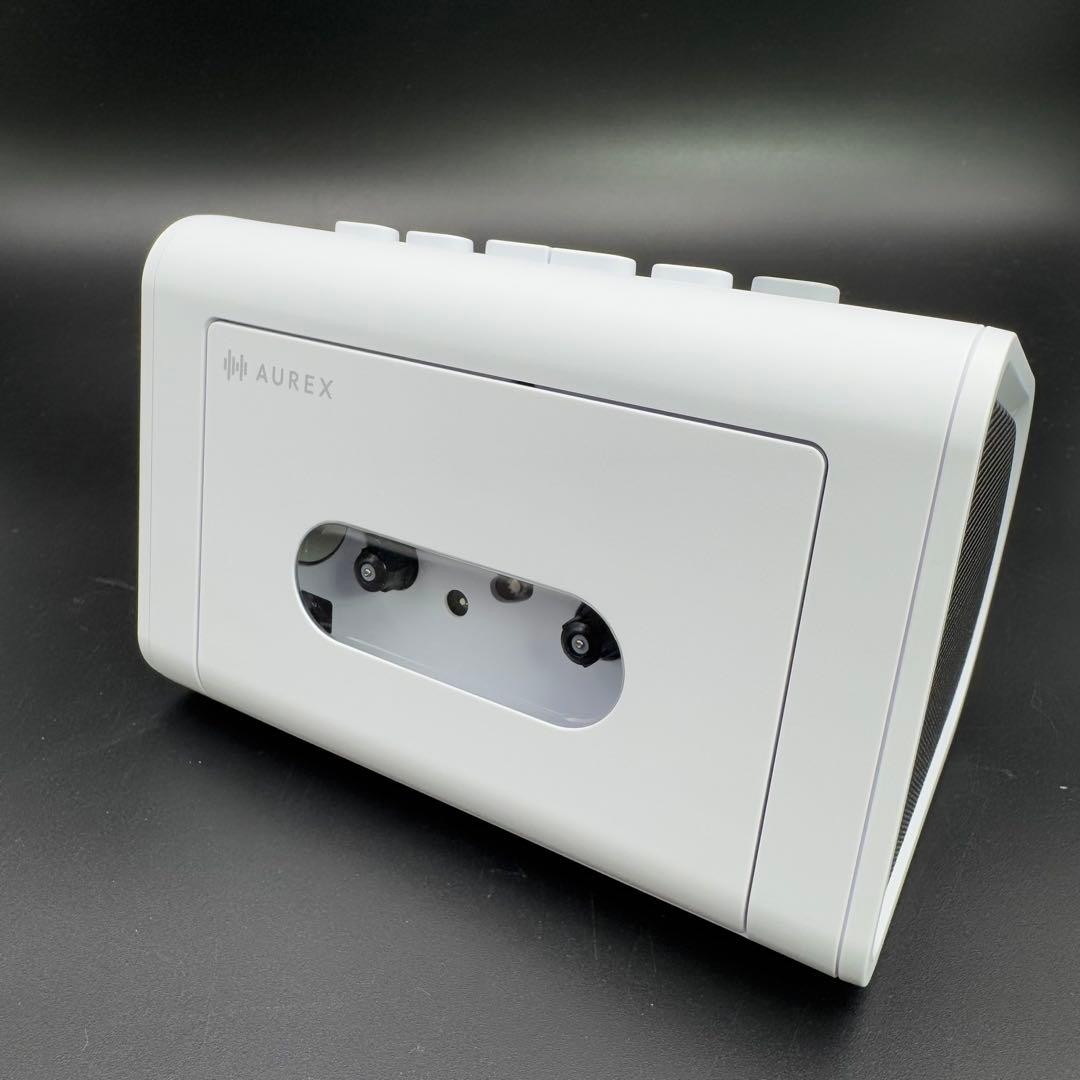東芝 AUREX ワイヤレススピーカー&カセットプレーヤー AX-R10