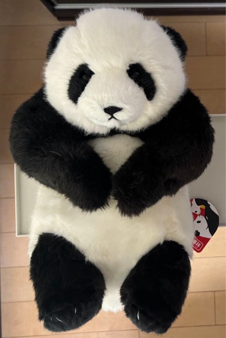 【タグ付き新品】上野動物園　パンダ　レイレイ　抱っこぬいぐるみ
