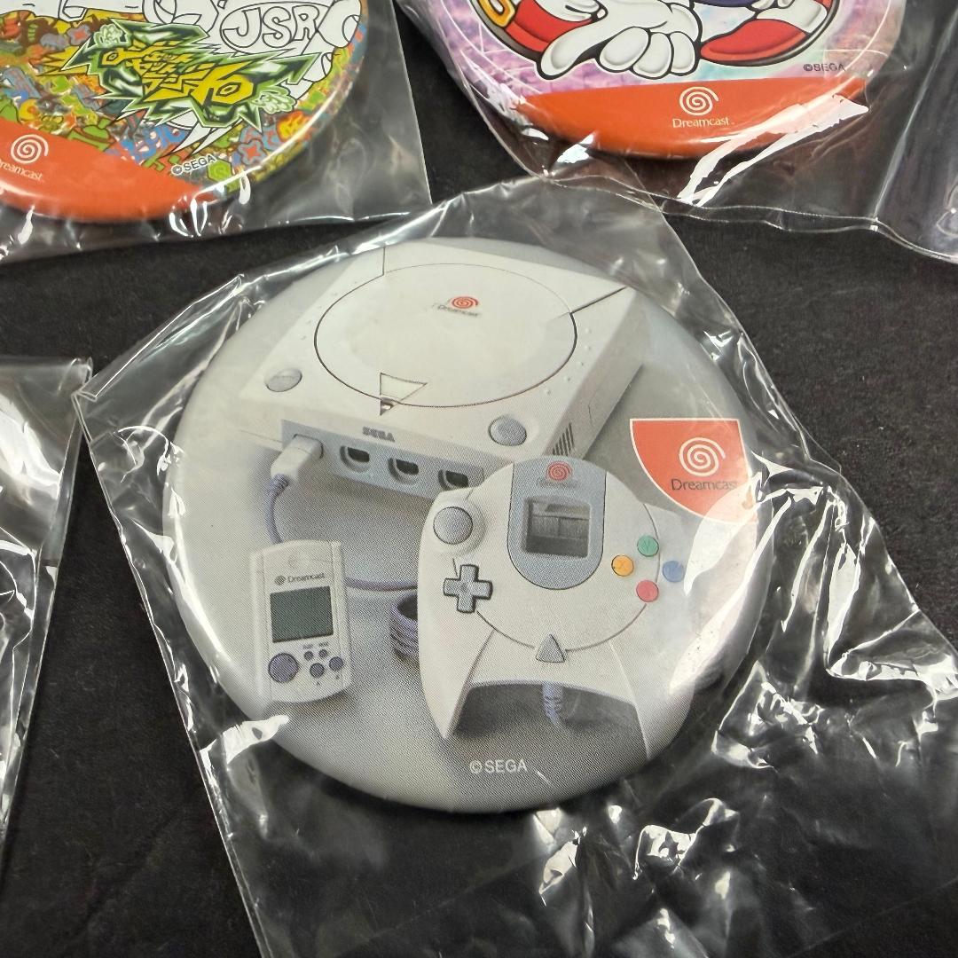 新品・未開封 セガ ドリームキャスト 缶バッジ 東京ゲームショウ 2018 希少