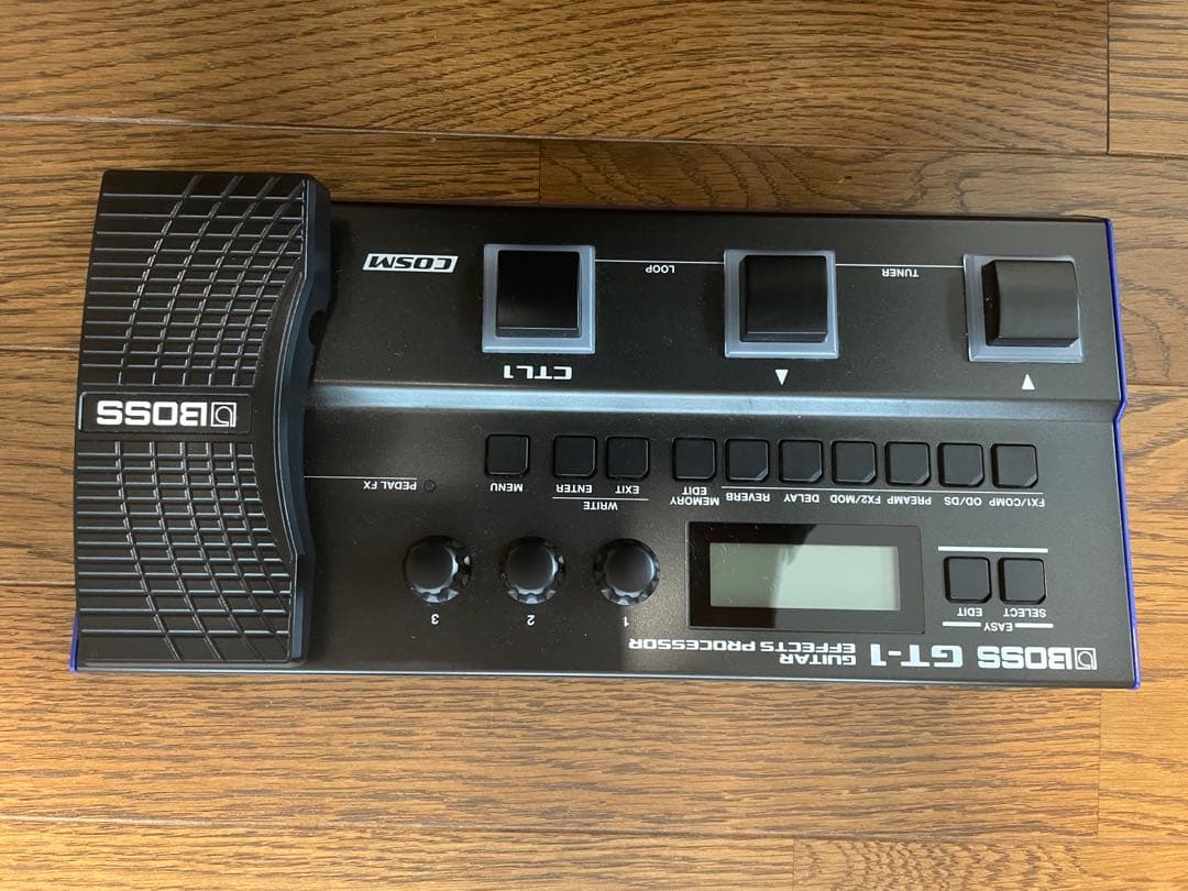 BOSS GT-1 マルチエフェクター　教科書付き