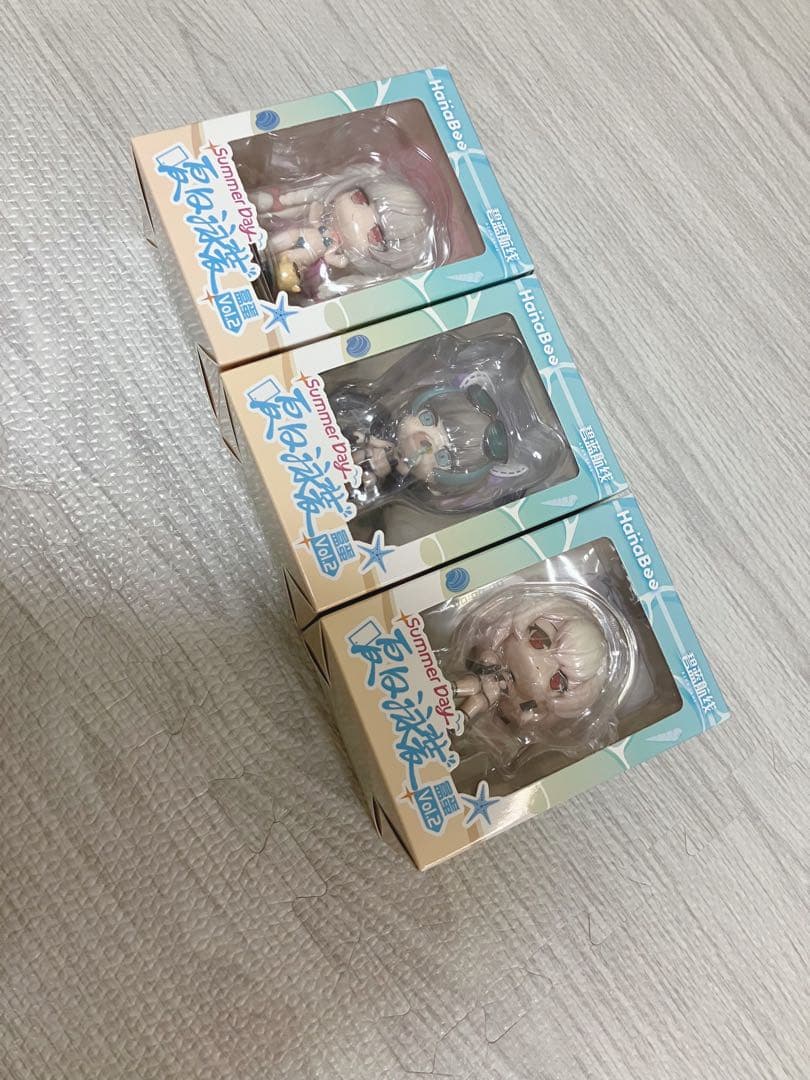 特典付き アズールレーン サマー 水着 デフォルメ フィギュア 3体セット