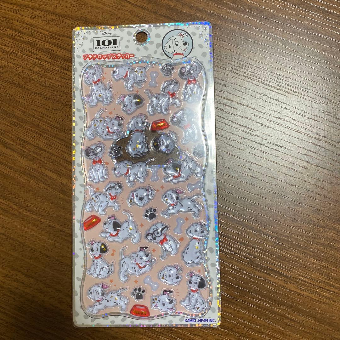 [新作]ディズニープチドロップステッカー4枚セット