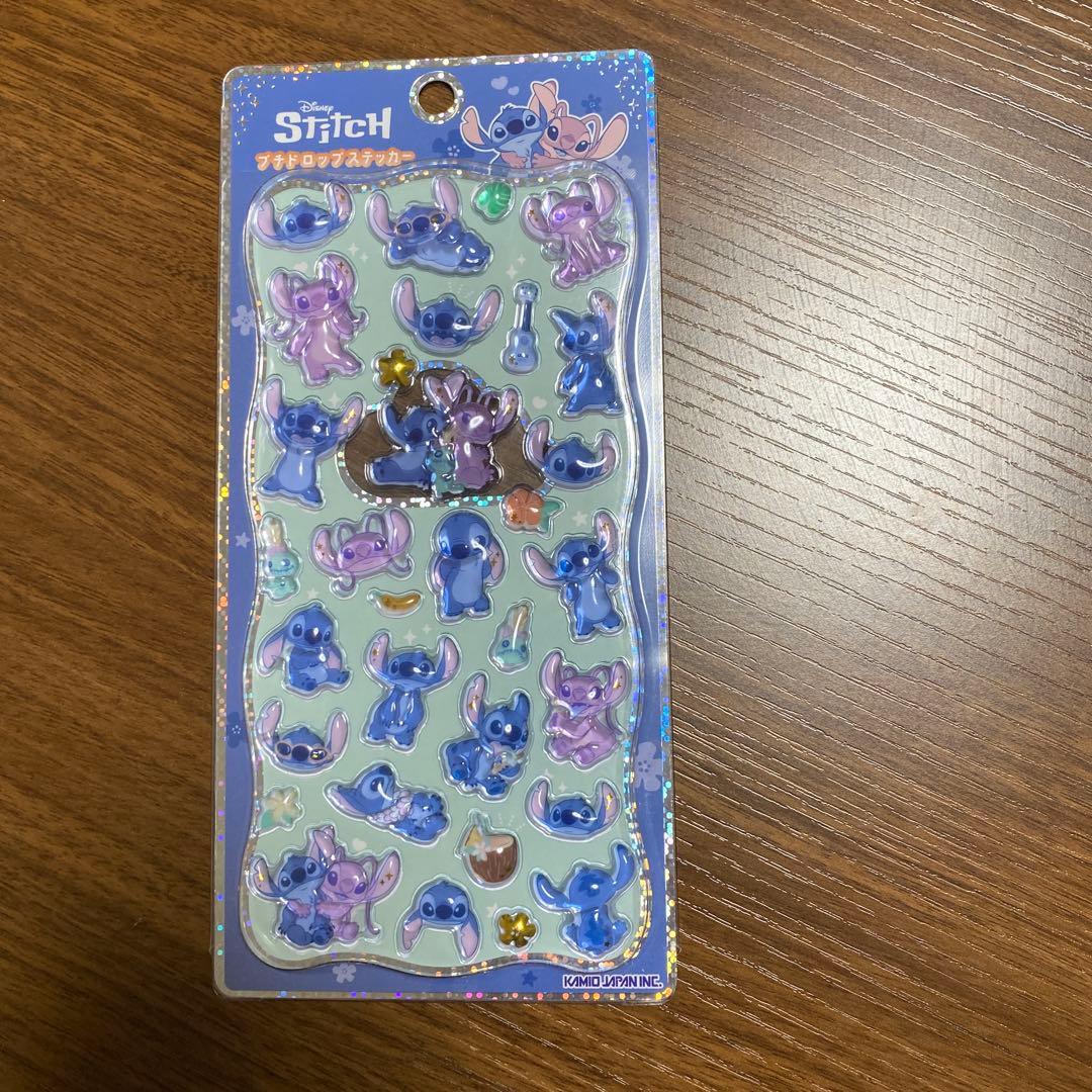 [新作]ディズニープチドロップステッカー4枚セット