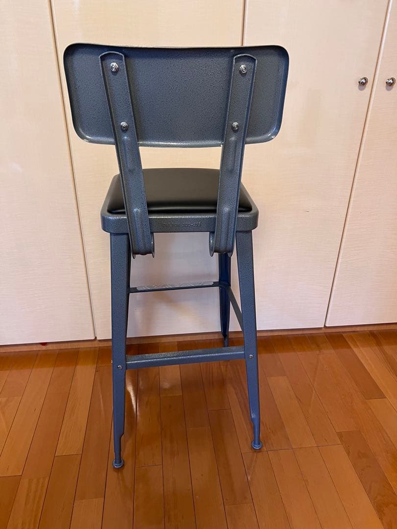 DULTON スチールスツール 100-216 グレー