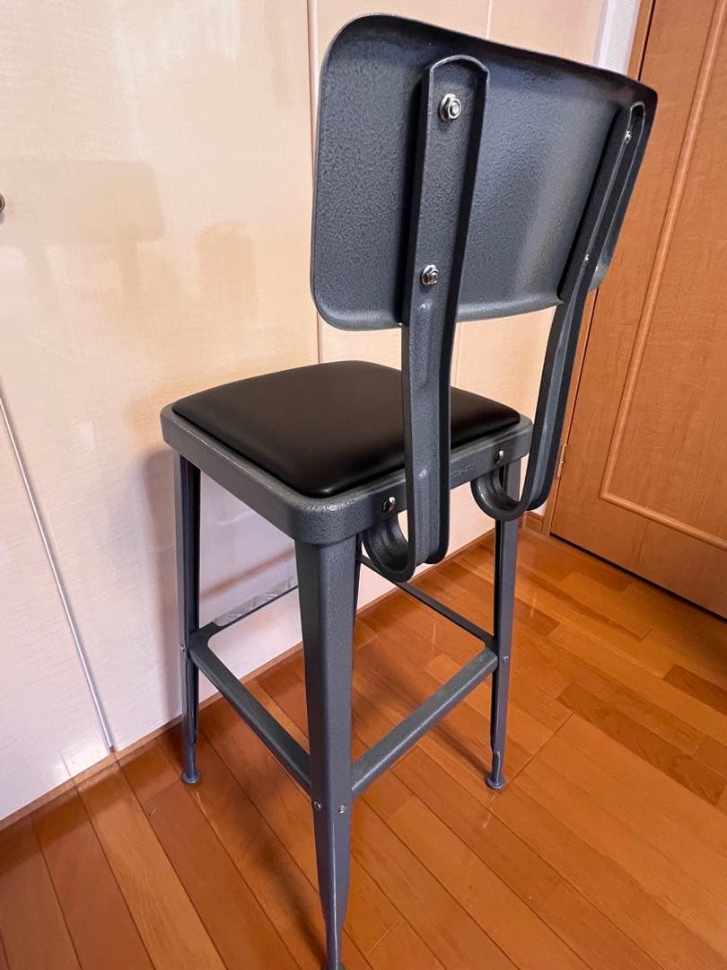 DULTON スチールスツール 100-216 グレー