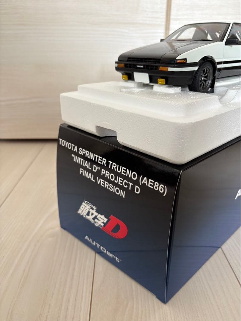 AUTOart トヨタ スプリンター トレノ AE86