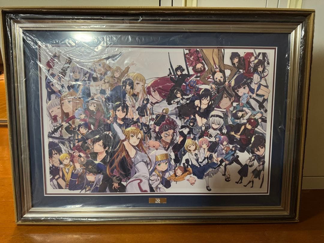 電撃文庫　30周年記念　キャラファイングラフ　黒星紅白　KADOKAWA 角川