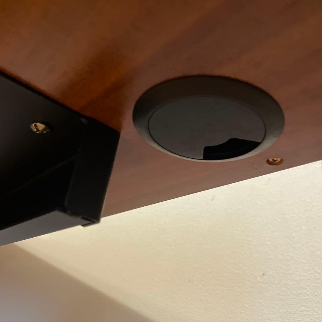 【希少】昇降式スライドテーブル付きダイニング薄型パソコンデスク机 90×45cm