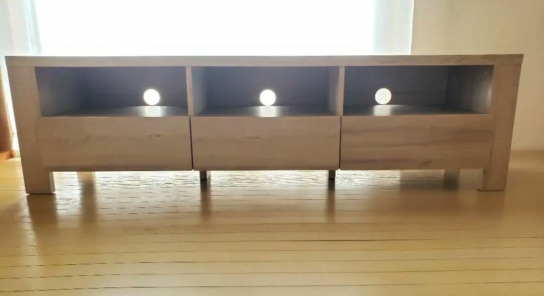 最終値下げ※完成品※未使用 ナチュラルウッド テレビボード 　美品♪