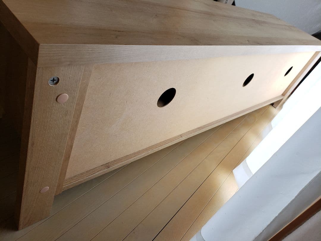 最終値下げ※完成品※未使用 ナチュラルウッド テレビボード 　美品♪