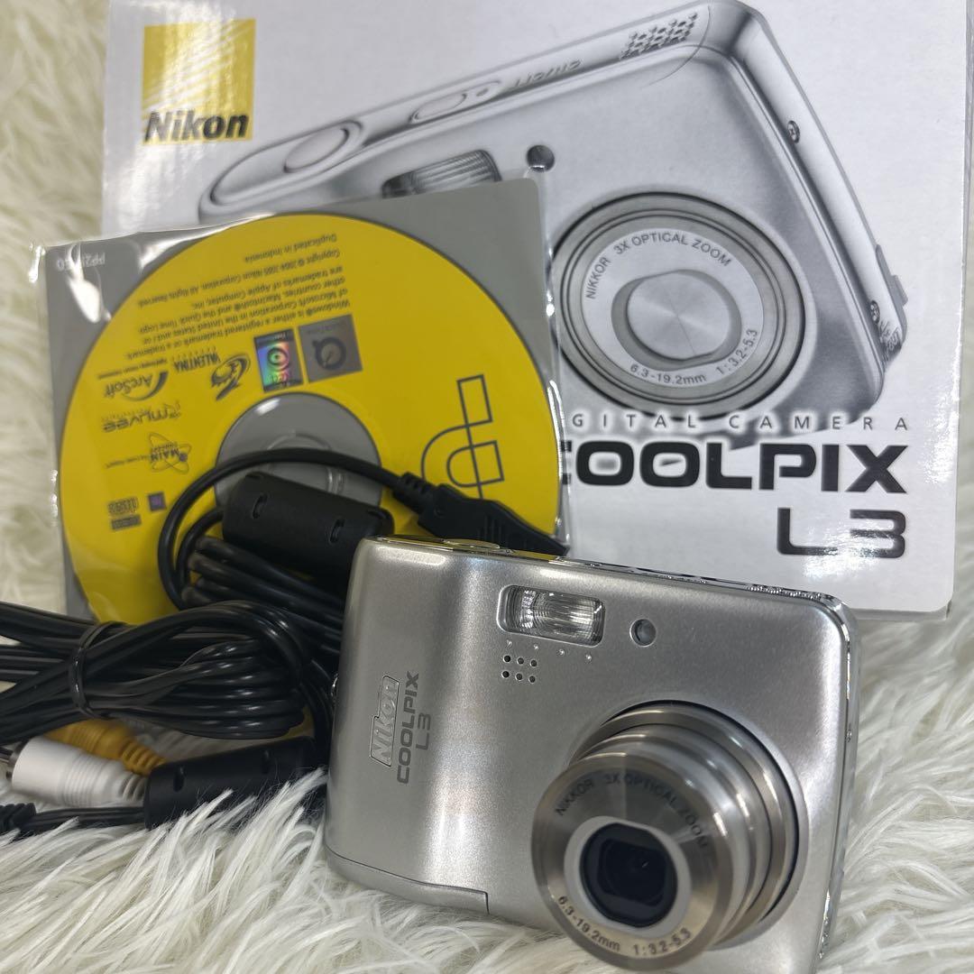 Nikon COOLPIX L3 デジカメ カメラ 乾電池 PC・スマホ転送