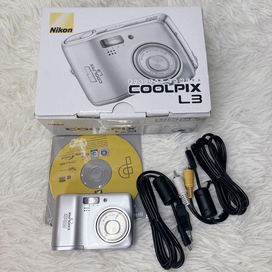 Nikon COOLPIX L3 デジカメ カメラ 乾電池 PC・スマホ転送