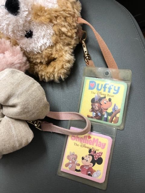 ダッフィー&シェリーメイ ぬいぐるみ ポーチ セット