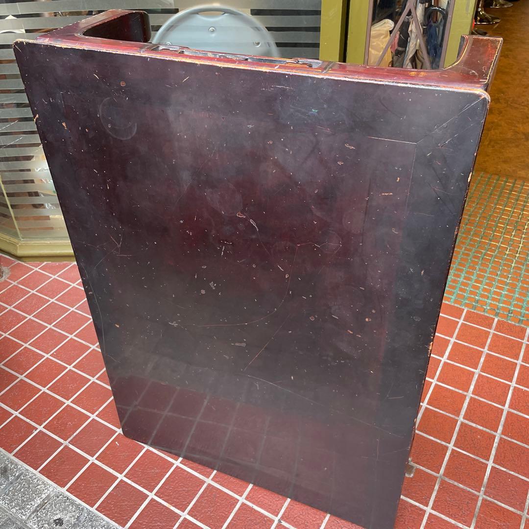 座卓　昭和レトロ　木製高級家具　マルダイ家具