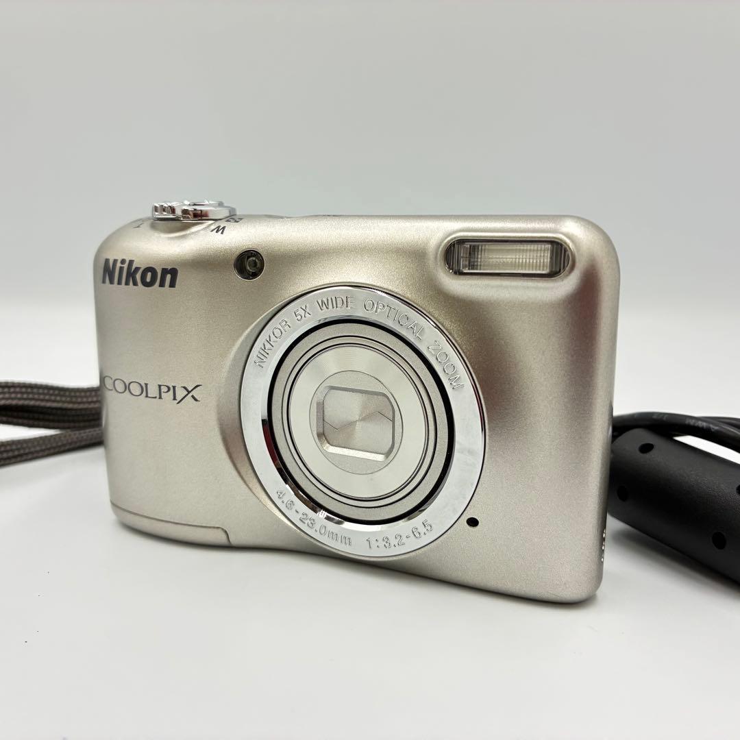 美品★ ニコン NIKON COOLPIX L31 デジカメ コンデジ 単三電池