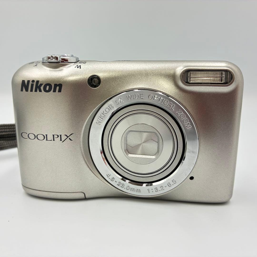 美品★ ニコン NIKON COOLPIX L31 デジカメ コンデジ 単三電池