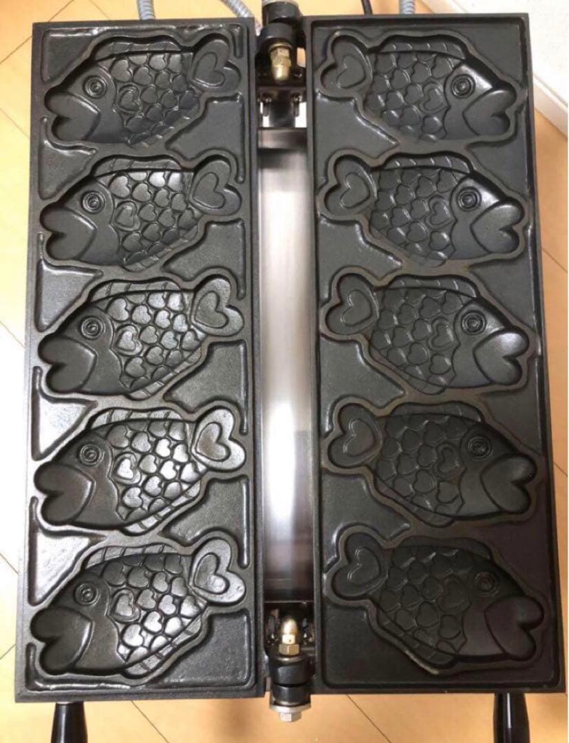 業務用　電気鯛焼器　たい焼き器　たい焼き