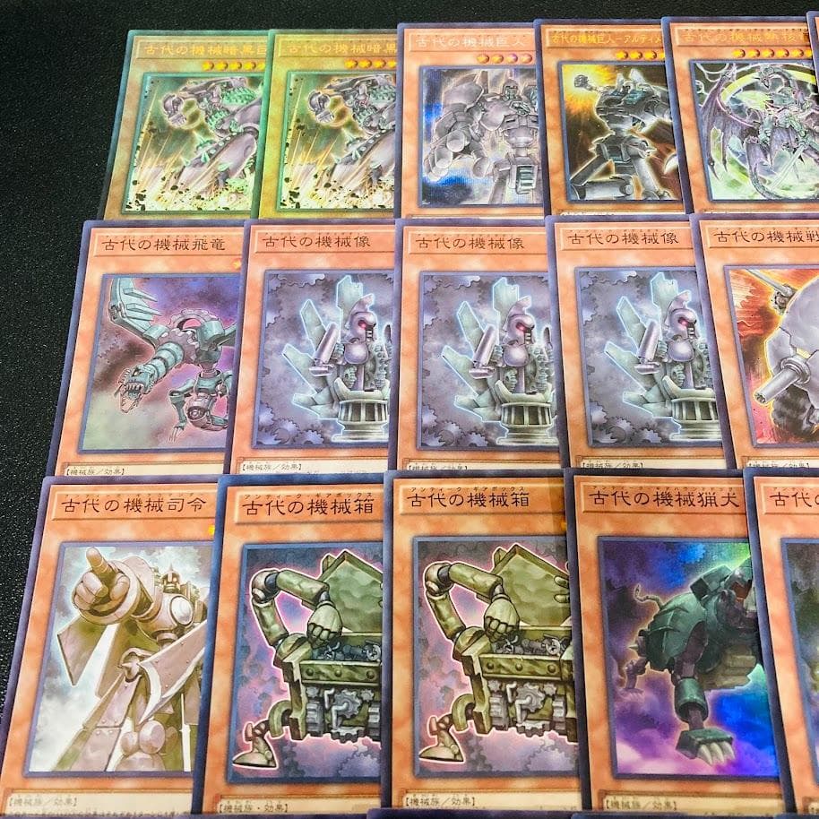 d140遊戯王 古代の機械 アンティークギア 本格構築デッキ スリーブ付