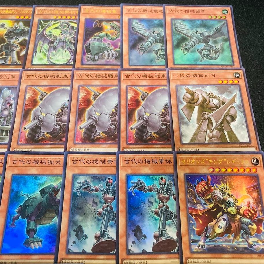 d140遊戯王 古代の機械 アンティークギア 本格構築デッキ スリーブ付