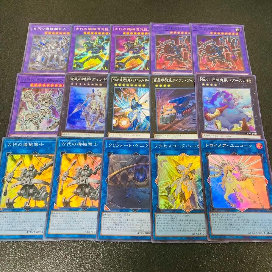 d140遊戯王 古代の機械 アンティークギア 本格構築デッキ スリーブ付