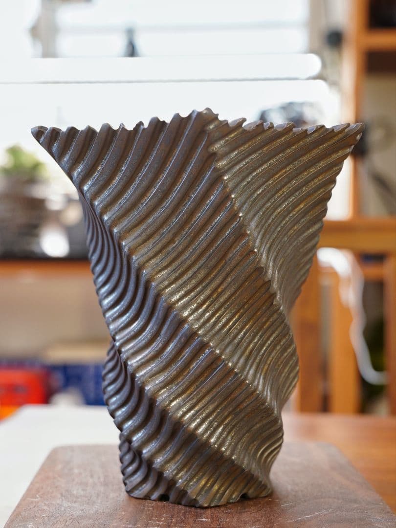 【最終値下げ】植木鉢 陶器鉢 塊根植物 アガべ XLサイズ A-673-2