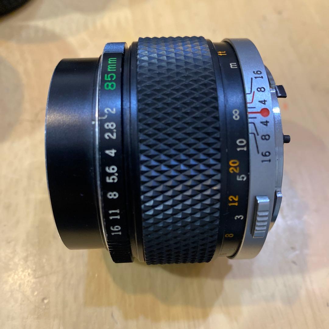 オリンパス　OM ZUIKO 85mm f2 少しカビとキズあり