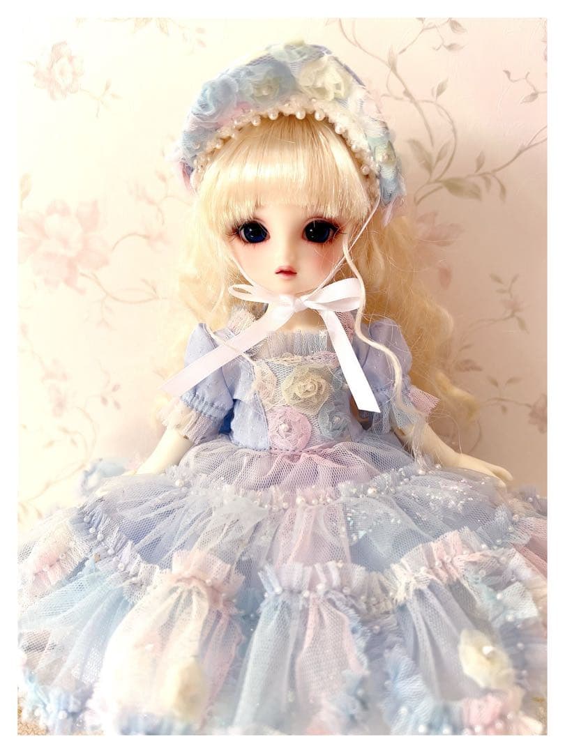 幼SD スーパードルフィー　ハンドメイドドレス