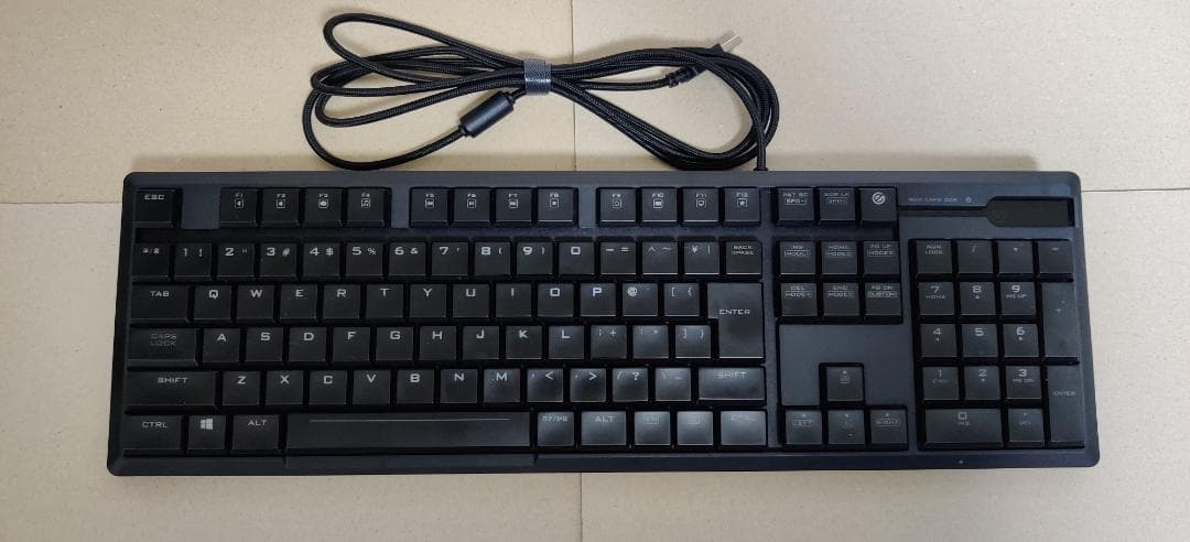 エレコム ゲーミングキーボード 【ARMA】 薄型 TK-ARMA50BK