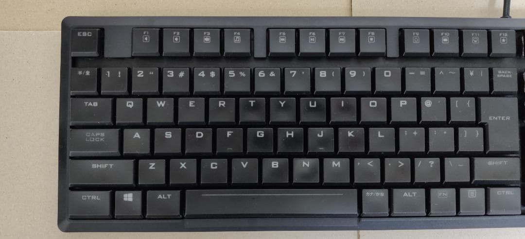エレコム ゲーミングキーボード 【ARMA】 薄型 TK-ARMA50BK