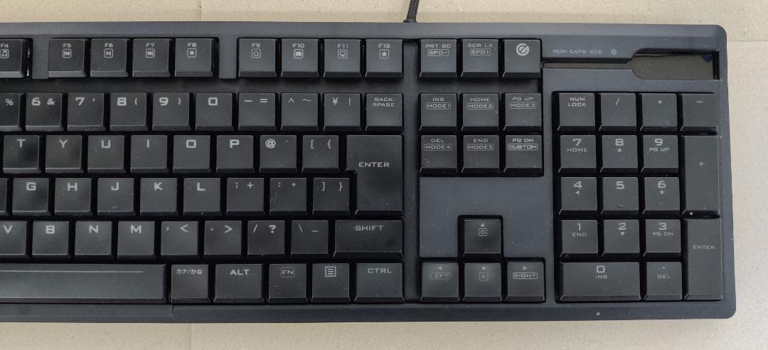 エレコム ゲーミングキーボード 【ARMA】 薄型 TK-ARMA50BK