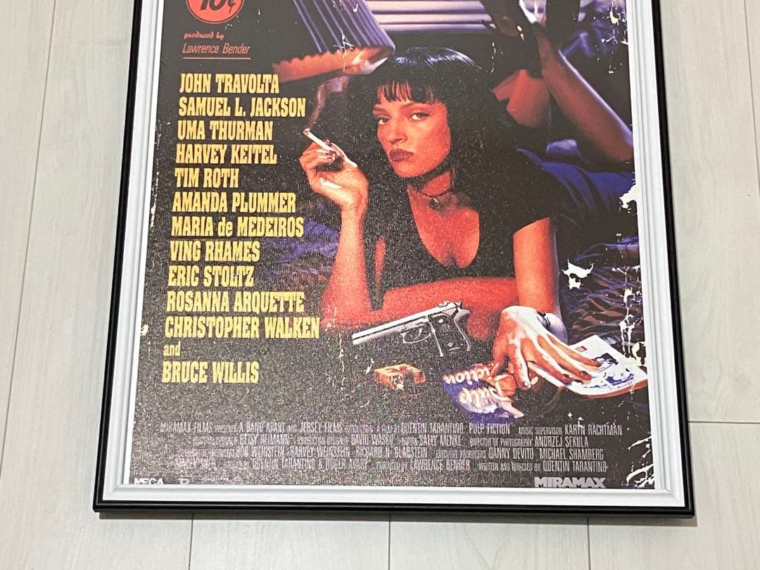 【額縁付き】 Pulp Fiction（パルプフィクション） A2ポスター