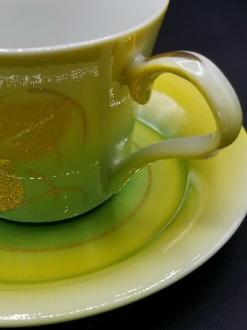 九谷焼　山田登陽志　カップ＆ソーサー