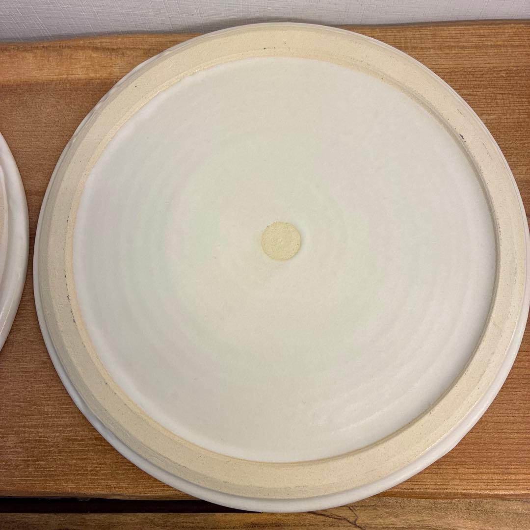新品　陶器　陶芸作家　プレート皿3枚　301