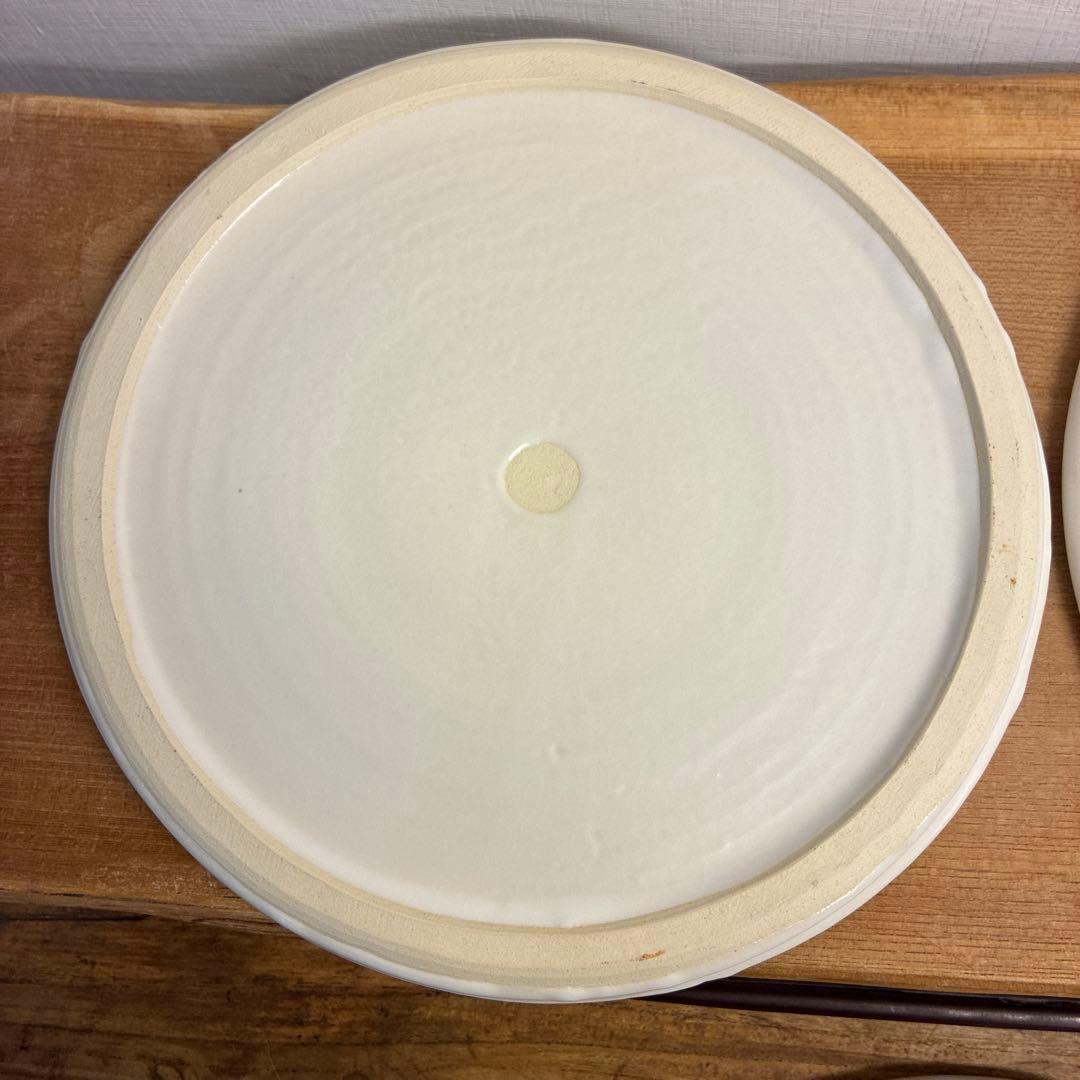 新品　陶器　陶芸作家　プレート皿3枚　301