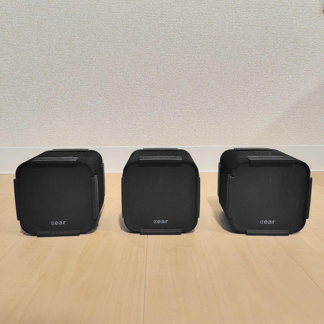 立体音響スピーカー　シーイヤーパヴェ Cear pave×3 トランスミッタ付き