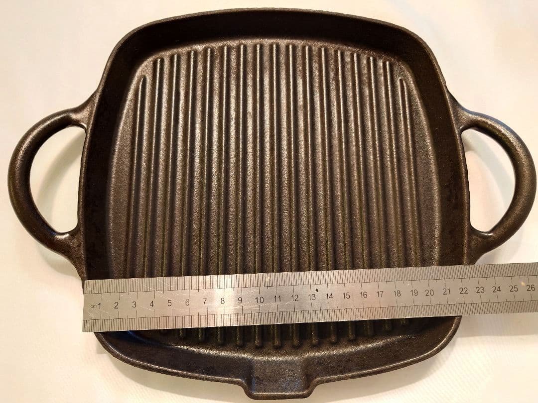 【STAUB】角型両手グリルパン 24cm 廃盤品