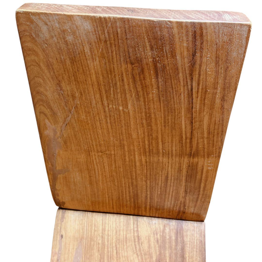 民芸品 折りたたみ ローチェア 椅子 ヴィンテージ レトロ アンティーク②