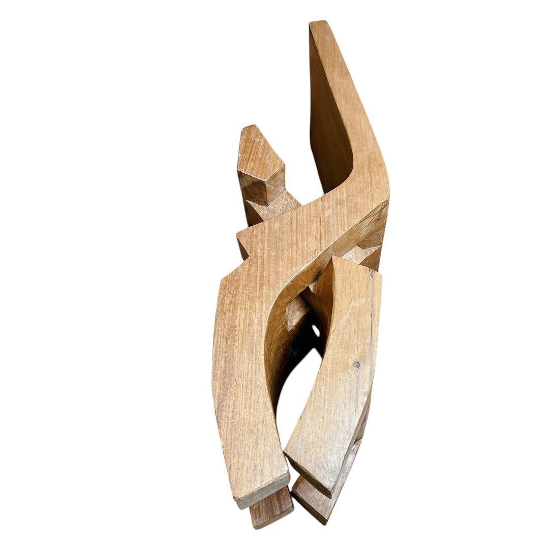 民芸品 折りたたみ ローチェア 椅子 ヴィンテージ レトロ アンティーク②