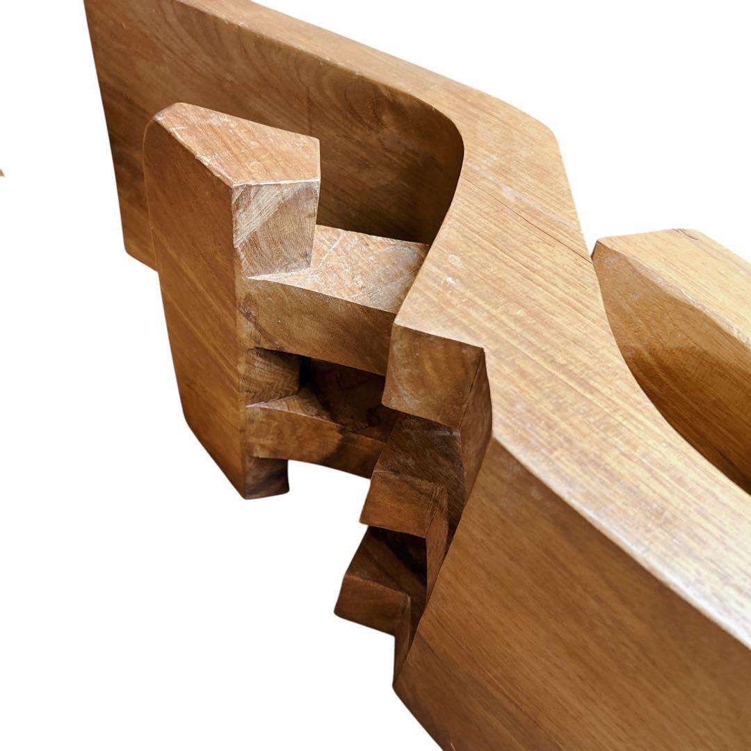 民芸品 折りたたみ ローチェア 椅子 ヴィンテージ レトロ アンティーク②