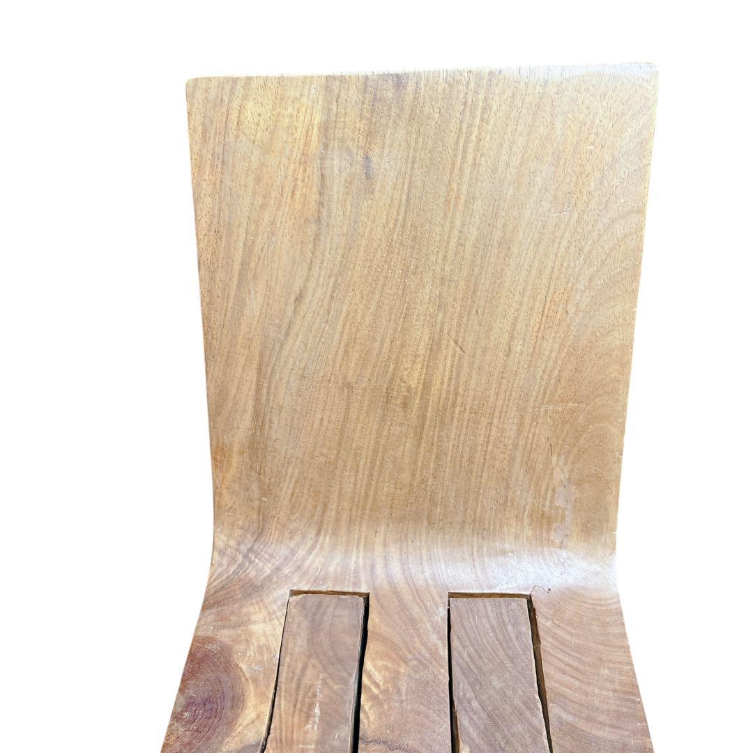 民芸品 折りたたみ ローチェア 椅子 ヴィンテージ レトロ アンティーク②