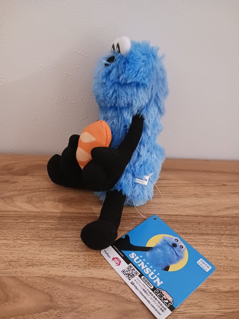 パペットスンスン　ノンノン　ぬいぐるみ　マスコット　キーホルダー　ミニ巾着