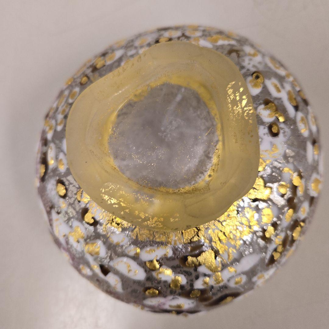 ガラス　抹茶碗　夏茶碗　一品作