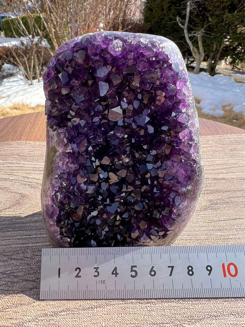 g*ち様 A387 高品質アメジストドーム パワーストーン 紫水晶 天然石 置き