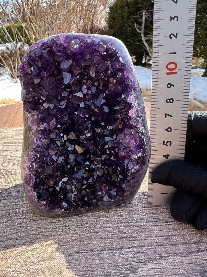 g*ち様 A387 高品質アメジストドーム パワーストーン 紫水晶 天然石 置き