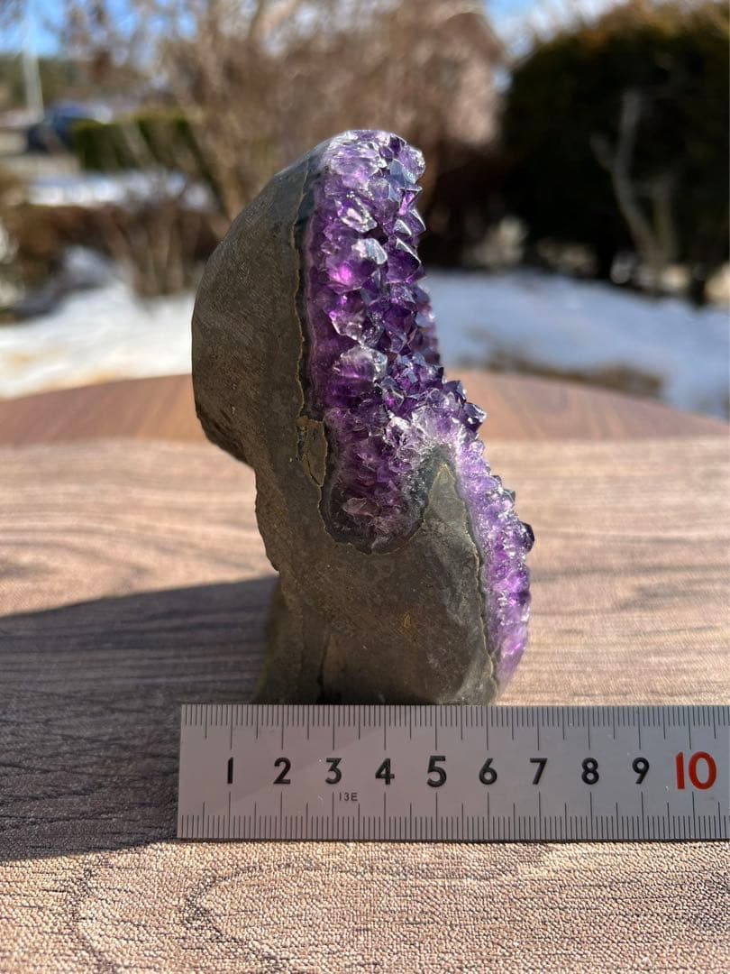 g*ち様 A387 高品質アメジストドーム パワーストーン 紫水晶 天然石 置き
