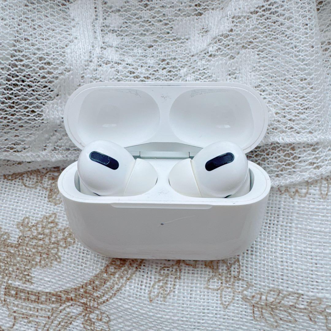 【Apple】AirPods Pro アップル ワイヤレス イヤホン 正常稼働品