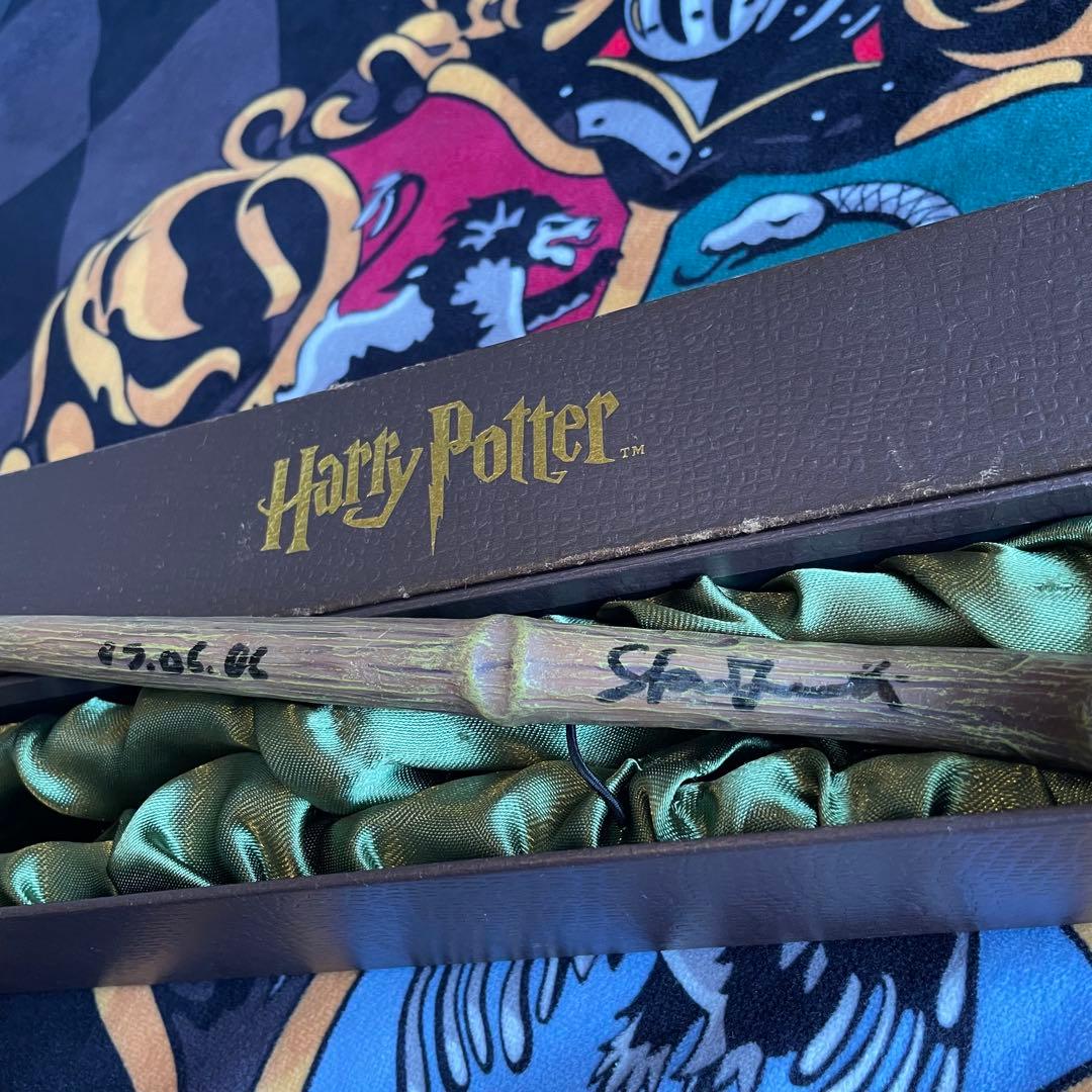 貴重　ハリーポッター　ビクトール・クラム　杖　サイン入り　レア　初期　トルソー