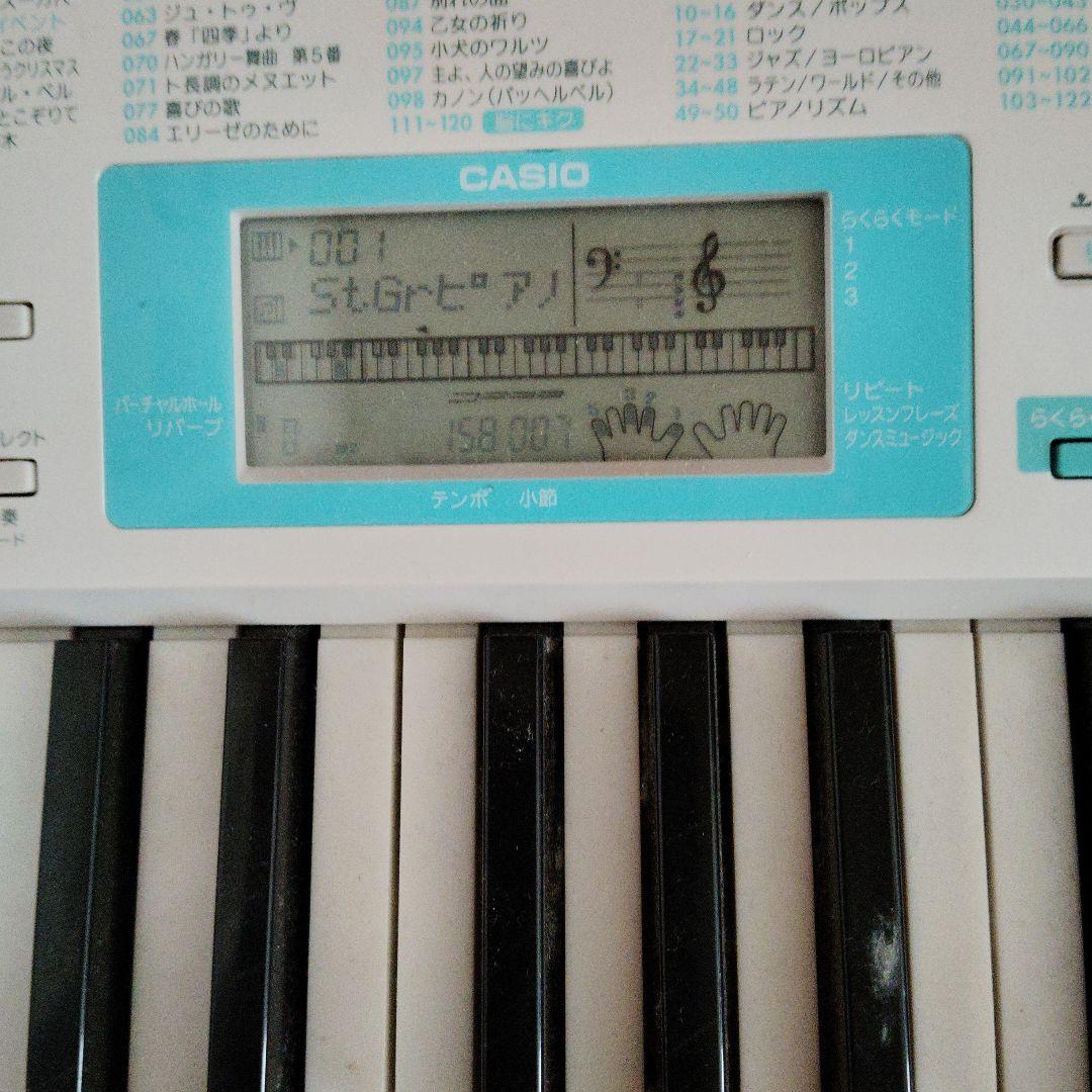 CASIO カシオ 光ナビゲーションキーボード LK-128