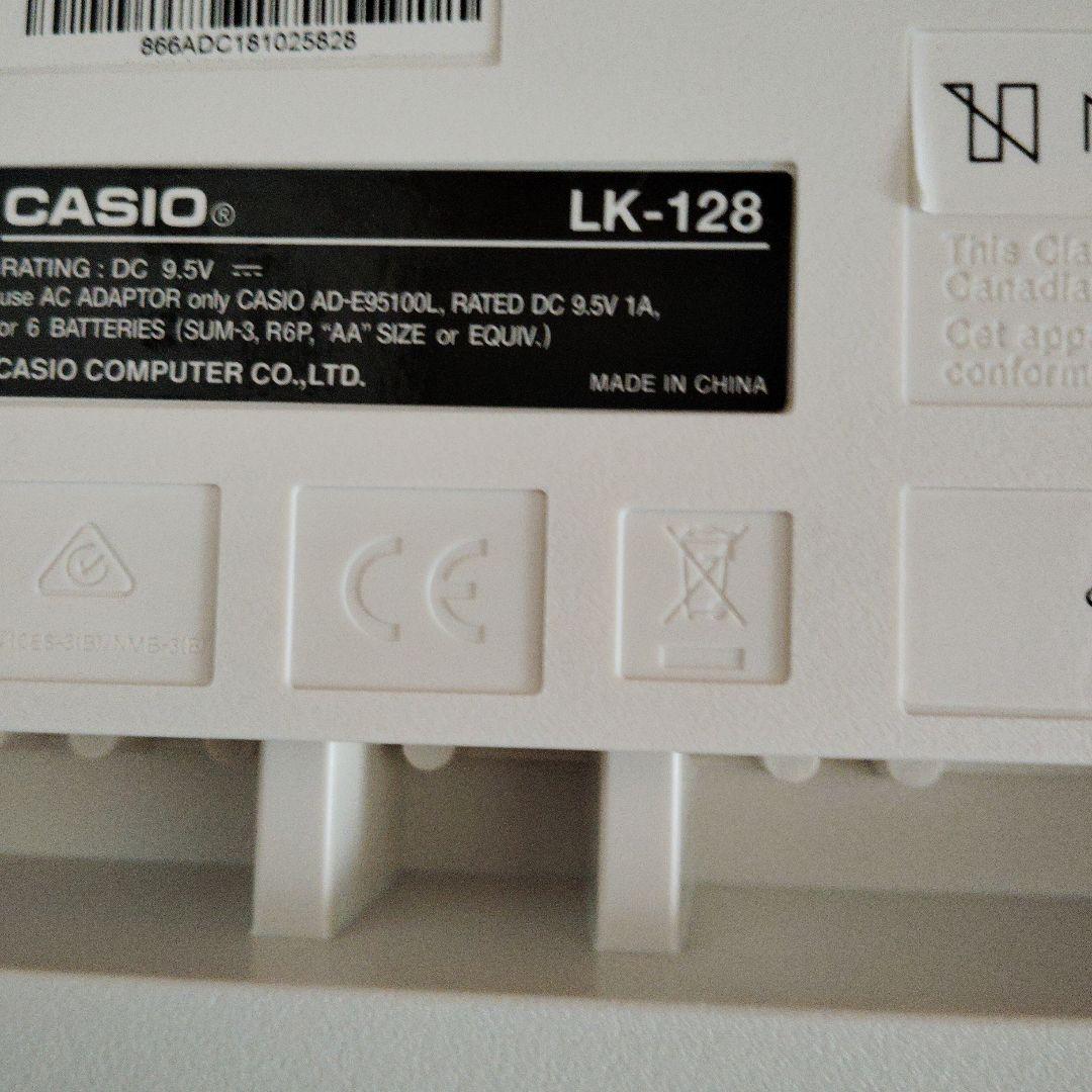 CASIO カシオ 光ナビゲーションキーボード LK-128