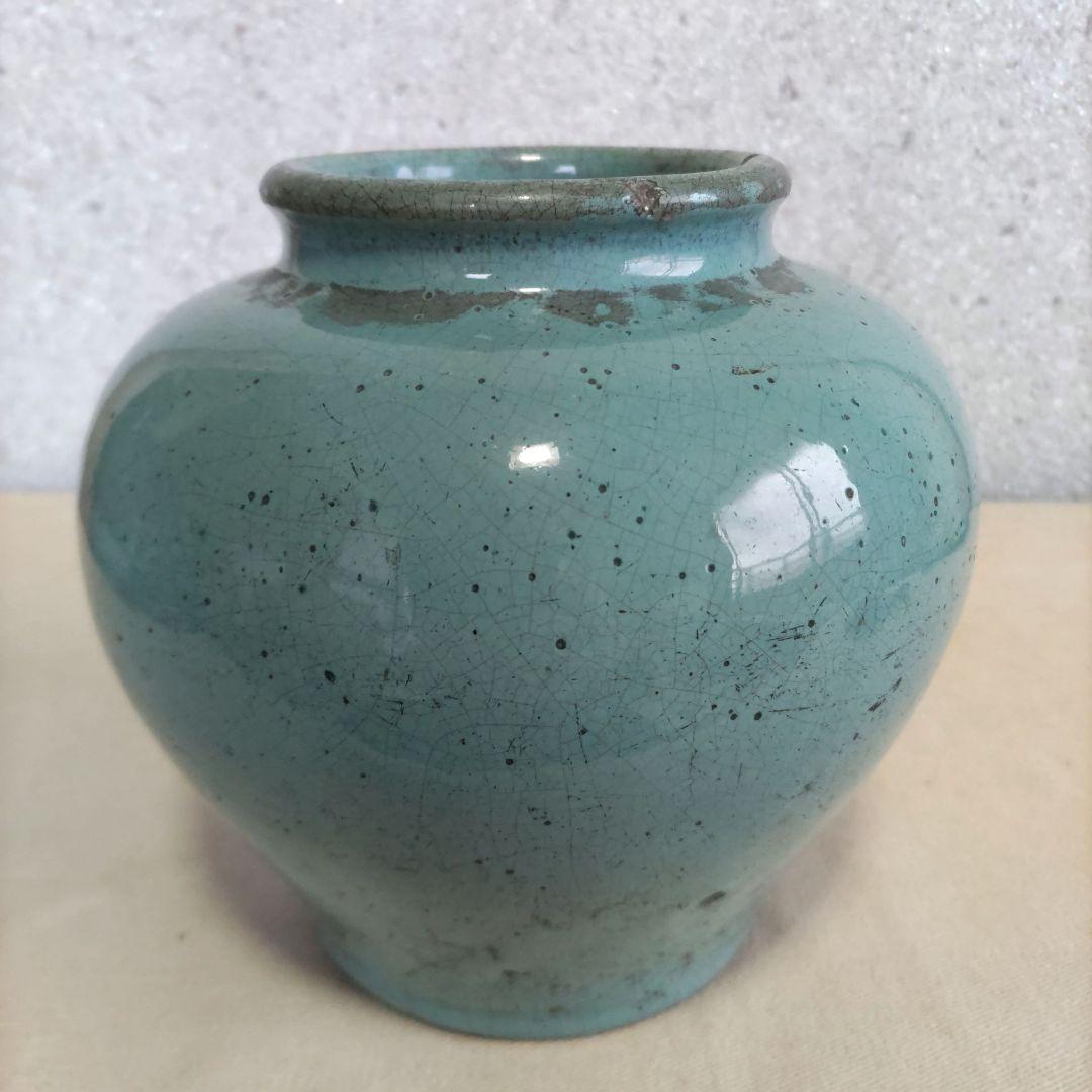 緑釉壺　H27